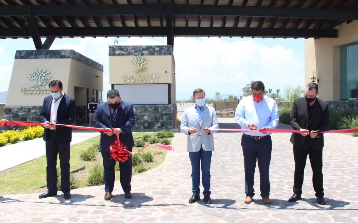 Aispuro Torres Y Homero Martínez Inauguran Club Campestre Villa Juárez El Sol De La Laguna