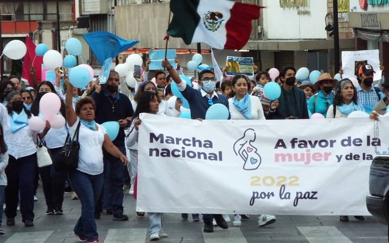 Realizan Marcha a favor de la mujer y de la vida por la paz en Saltillo - El  Sol de la Laguna | Noticias Locales, Policiacas, sobre México, Coahuila y el  Mundo