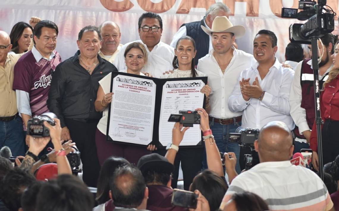 Claudia Sheinbaum Encabeza Firma Del Acuerdo De Unidad En Matamoros El Sol De La Laguna 1812