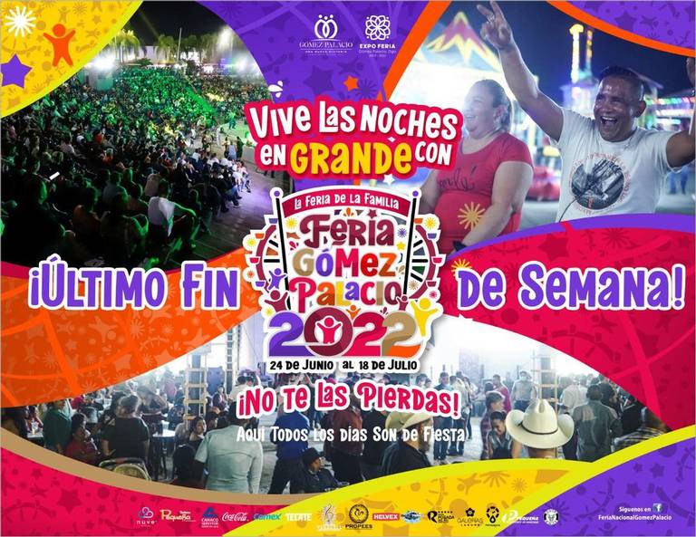 Último fin de semana de la Feria de Gómez Palacio: conciertos, circo y más  - El Sol de la Laguna | Noticias Locales, Policiacas, sobre México,  Coahuila y el Mundo