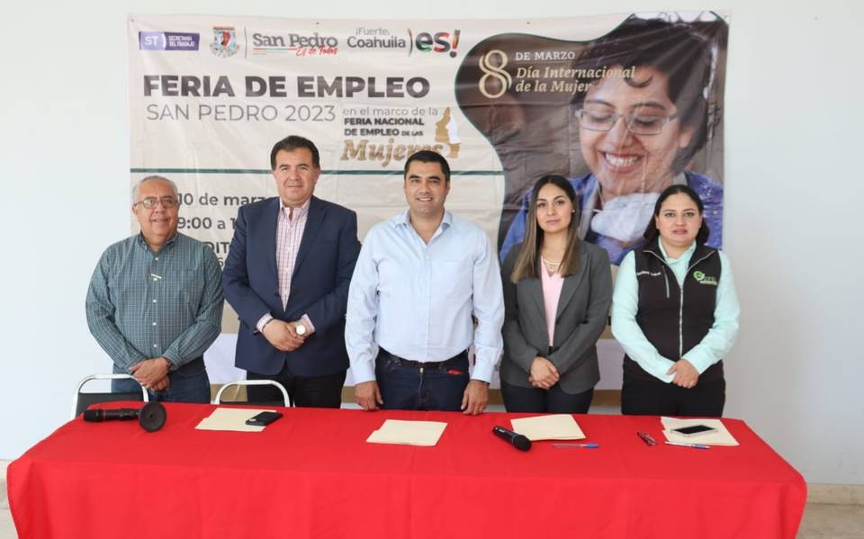 Ofertarán 500 vacantes en la Segunda Feria del Empleo en San Pedro - El Sol  de la Laguna | Noticias Locales, Policiacas, sobre México, Coahuila y el  Mundo