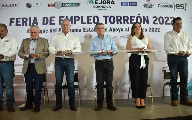 Inauguran Feria del Empleo en Torreón: ofertan 2 mil puestos con sueldos de  hasta 50 mil - El Sol de la Laguna | Noticias Locales, Policiacas, sobre  México, Coahuila y el Mundo